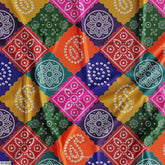 Bandhani fabric for dresses